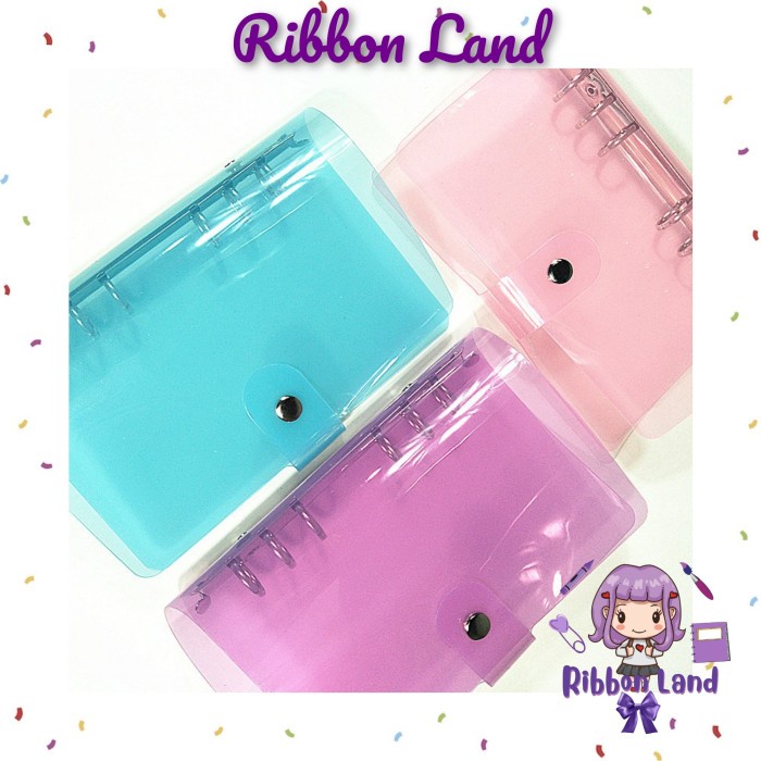 

A6 BINDER COVER SOFT COLOUR 6 RING