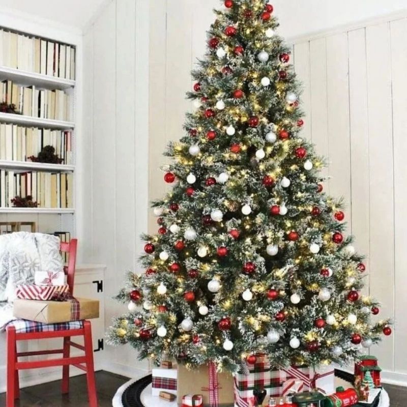 Hiasan Natal Lampu pohon natal lampu Christmas hiasan natal aksesoris natal slenger slinger warna wa