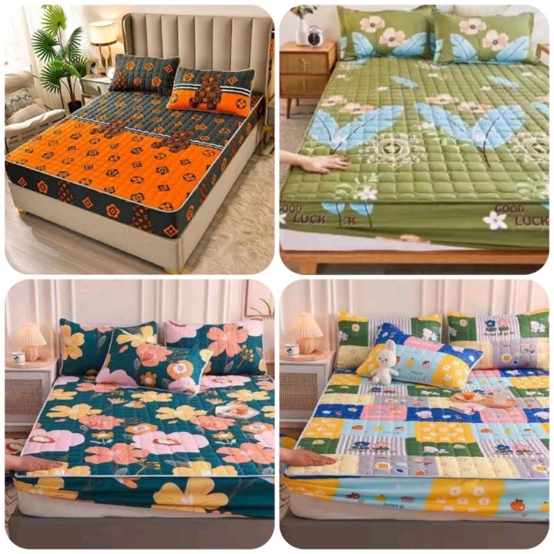 Sprei waterproof 180x200 / seprei waterproof anti ompol