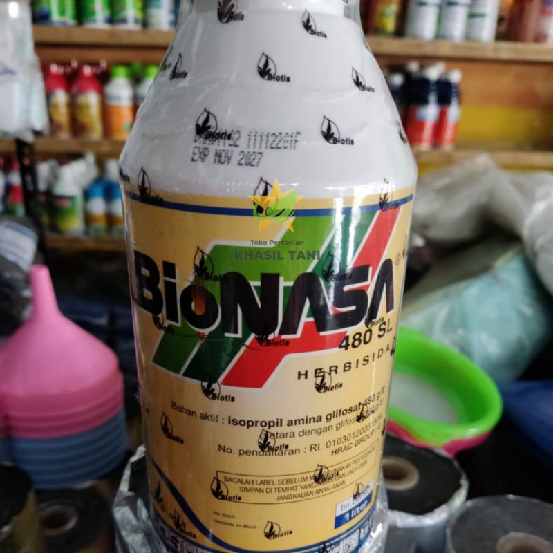 Herbisida BIONASA 480 SL Netto 1ltr - Biotis pupuk bio nasa