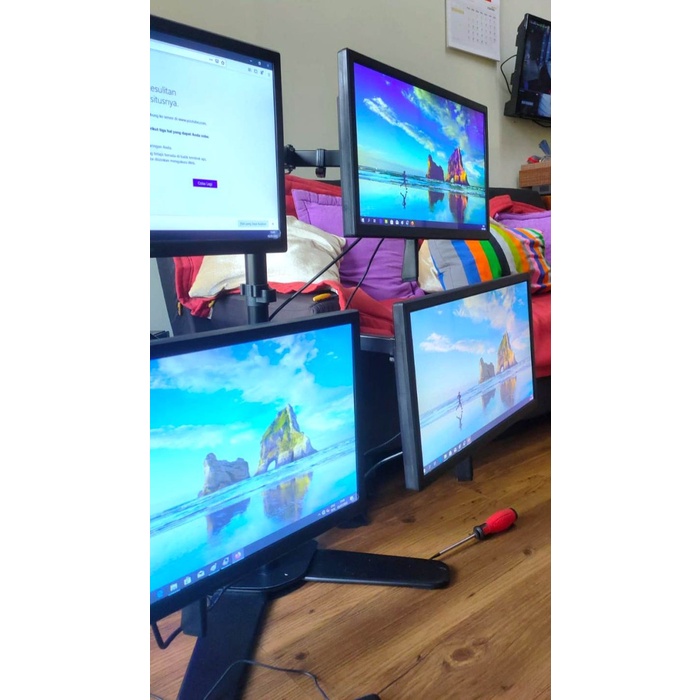 Kpr Pc Trading Intel Core I7 With 4 Monitor