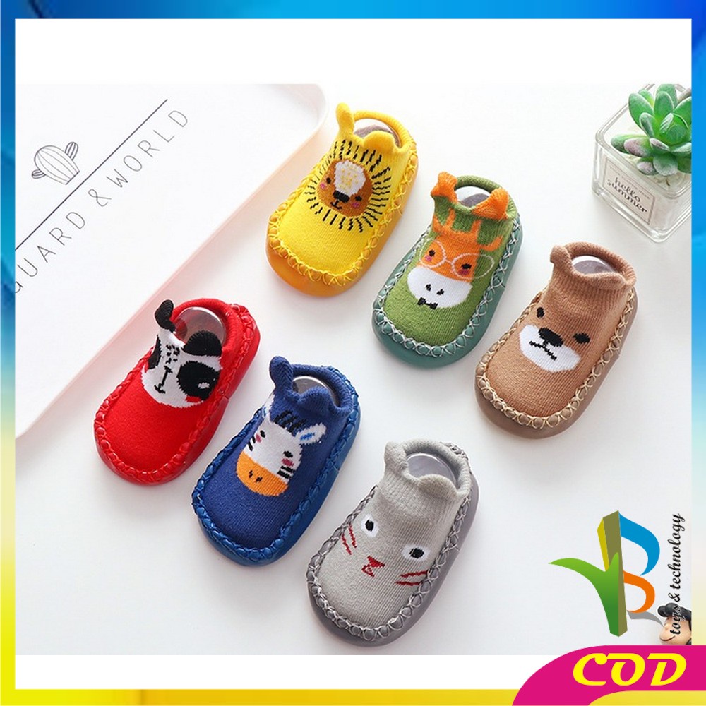 RB-P3 Sepatu Anak Bayi - Baby Prewalker Shoes Socks Anti Slip Kaos Kaki Anak Bayi
