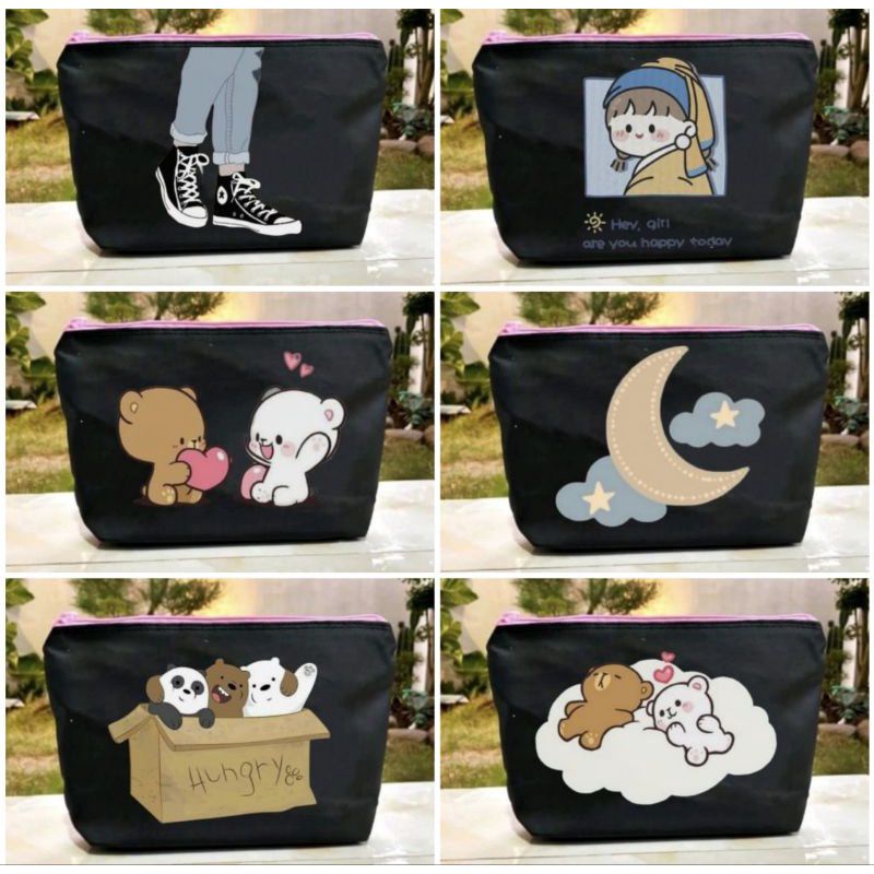 Arifirn Pouch Kosmetik Beruang NK