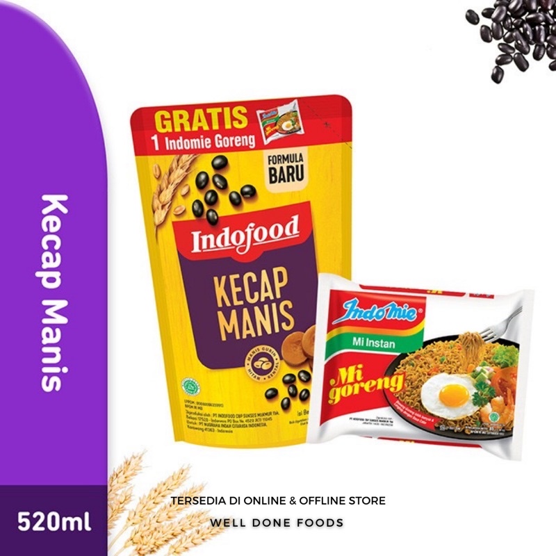 

Indofood Kecap Manis 520ml