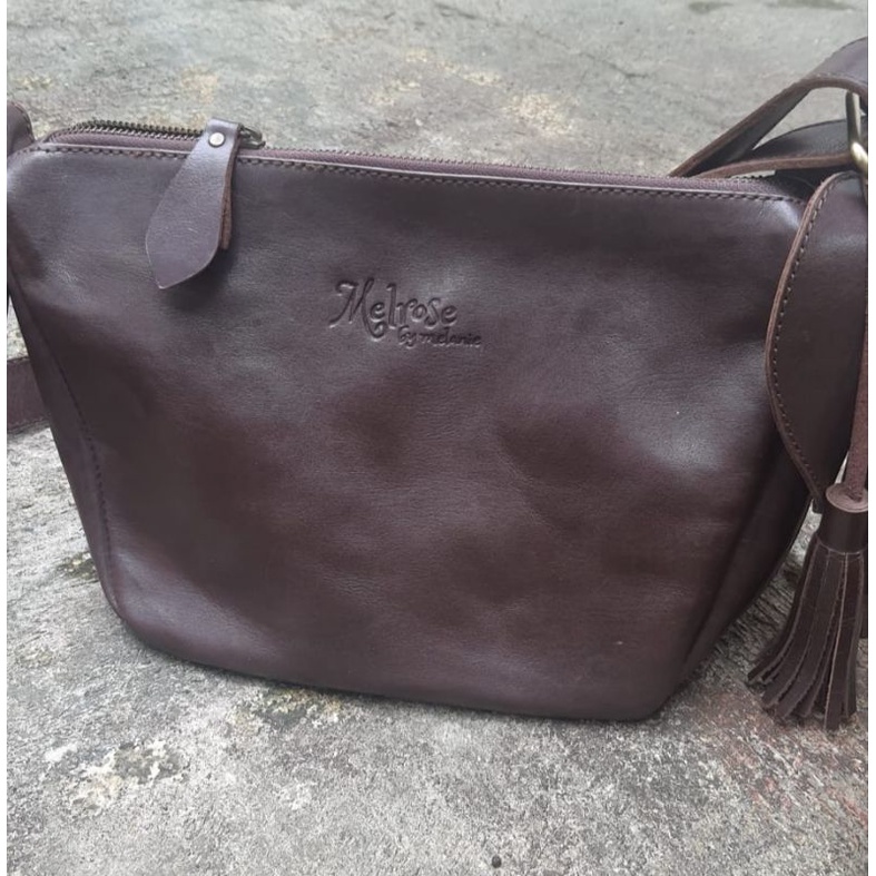 preloved tas kulit sapi