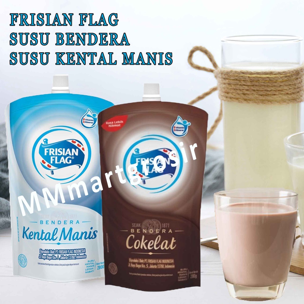 Frisian Flag / Susu Bendera / Susu Kental Manis / 280g