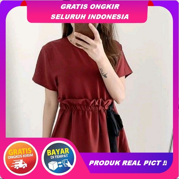 Zavila Shirt Rayon Crinkle - Cozie Top Kemeja Linen - Blouse Wanita Korean Style Bahan Linen Crinkle