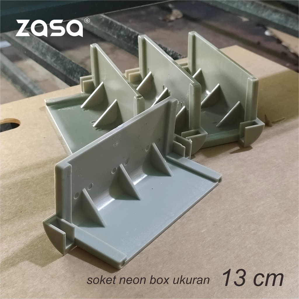 SOKET NEON BOX ALUMINIUM
