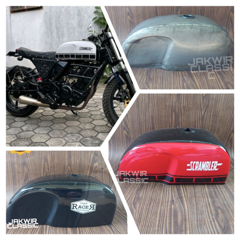 Tangki Caferacer Tangki Scrambler Bratstyle Tangki Japstyle Custom Caferacer
