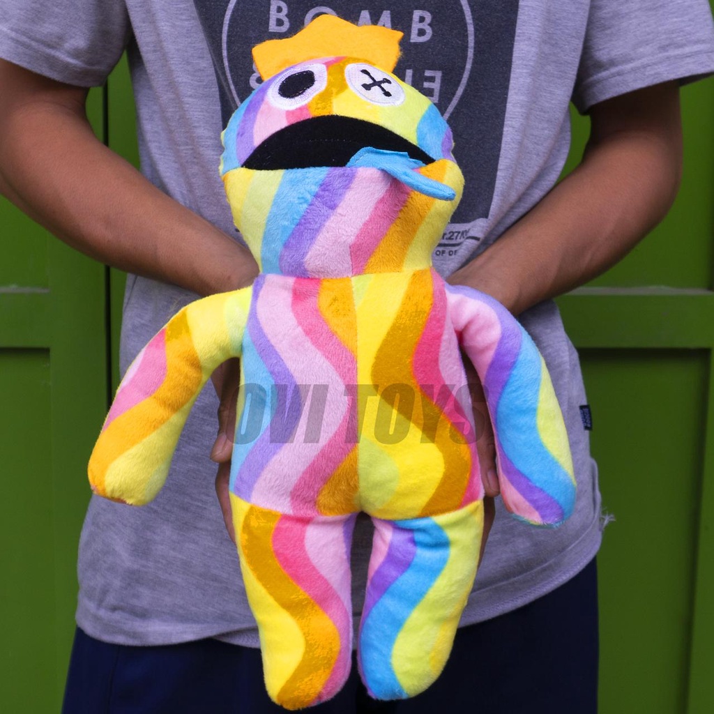 Boneka Rainbow Friends Roblox Mainan Mewah Kartun Boneka Mewah Boneka Lembut Mainan Anak ukuran 40cm