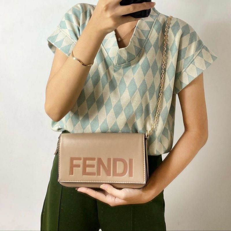 F3nd! Continental Wallet Hand Bag 2717 (FreeBox+Invoice+KantongKain+BubbleWrap)