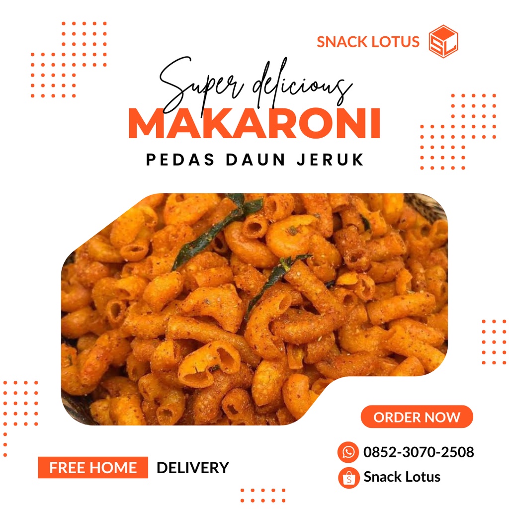 

Makaroni Pedas Daun Jeruk