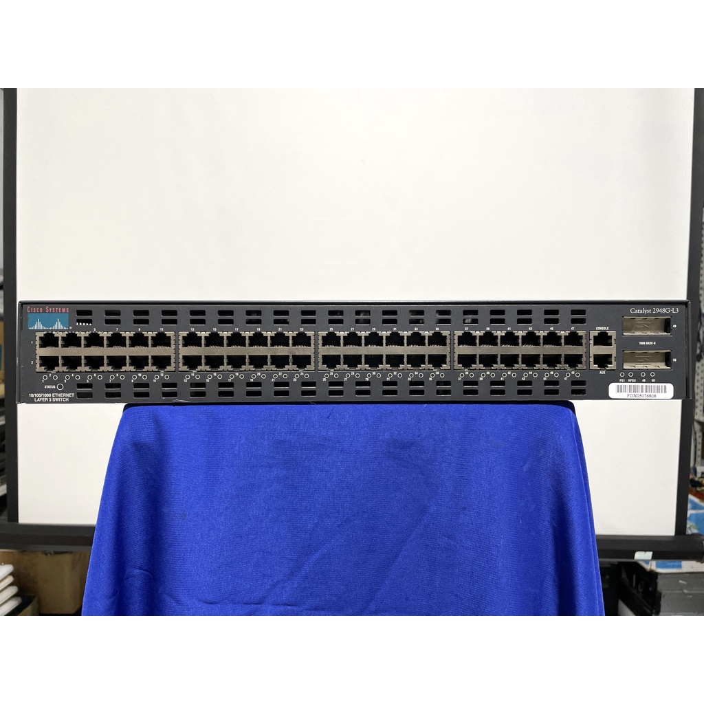 switch hub cisco catalyst 2948g l3 48 port 10 100