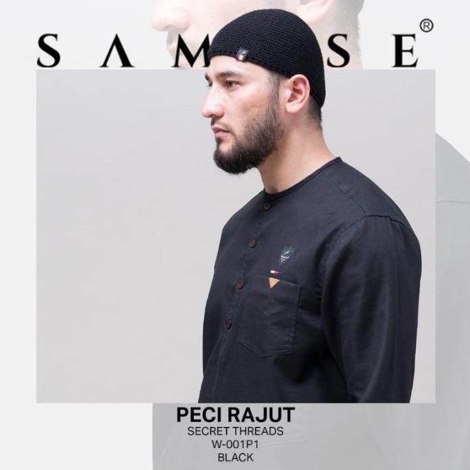 Peci Rajut Samase W-001P Original