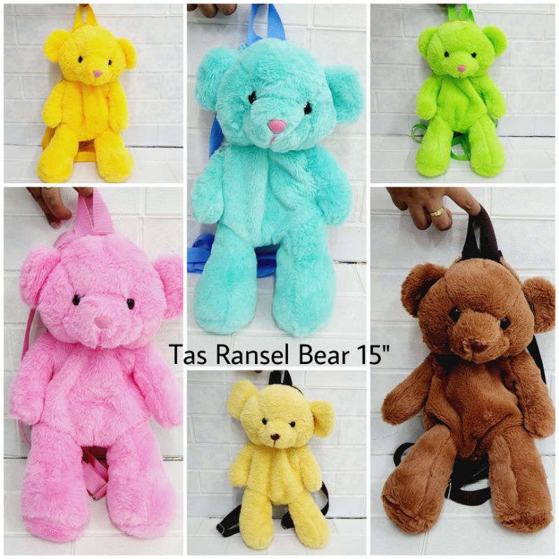 Tas Ransel Bear / Beruang 15&quot;