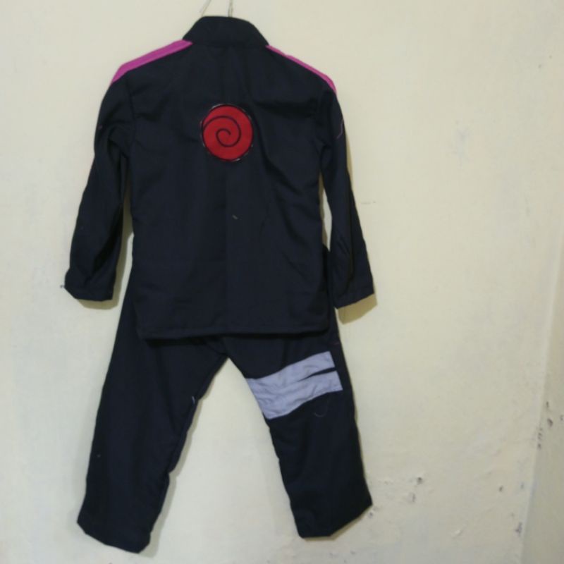 Kostum Boruto Uzumaki Anak (baju+celana)