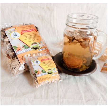 MINUMAN TRADISIONAL MINUMAN HERBAL WEDANG TEMERUK (TEMULAWAK – SEREH – JERUK) ISI 5