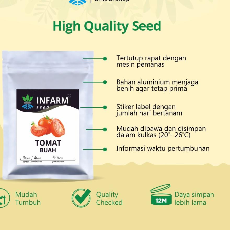 INFARM - Benih Bibit Biji Super Tomat Buah