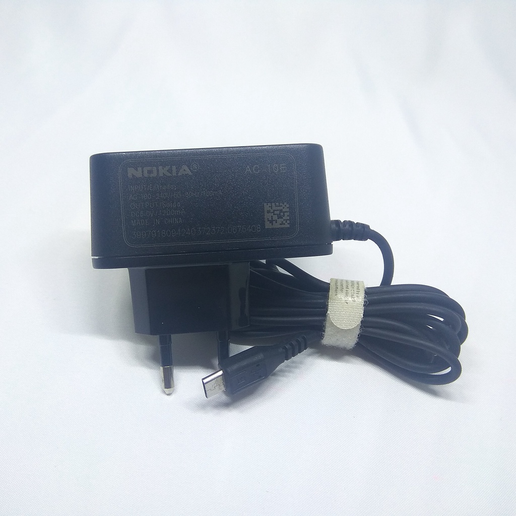 [ 10E ] CHARGER NOKIA ORIGINAL 10E / CASAN NOKIA AC-10E / N97 MICRO USB ORIGINAL 100%