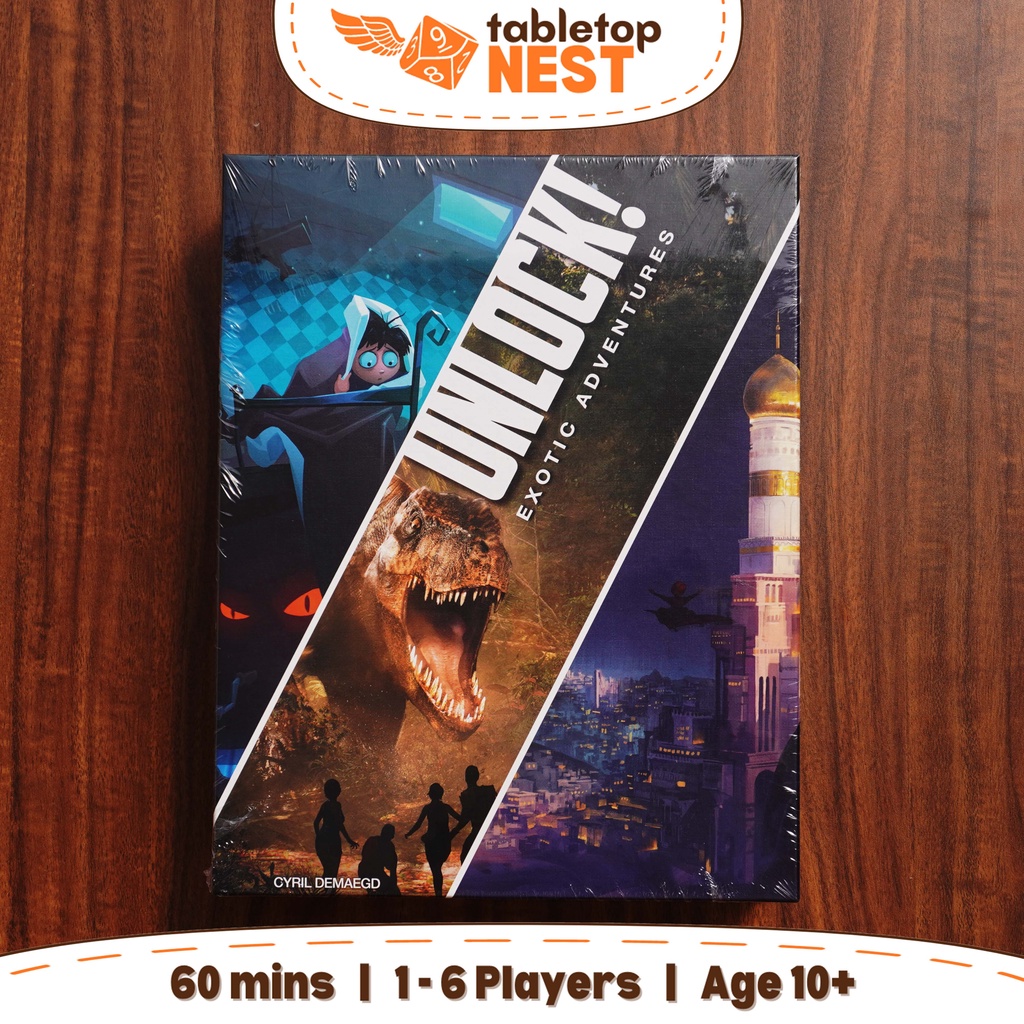 Unlock Exotic Adventures Board Game