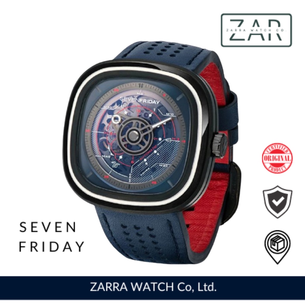 Jam Tangan Pria Seven Friday T3/01 or T3-01 Original NFC Aktif Garansi 1 Tahun [7Friday / Sevenfrida