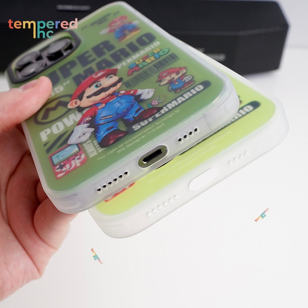 NEW !! SUPER MARIO Case Iphone ( Iphone 11-14promax Ready )