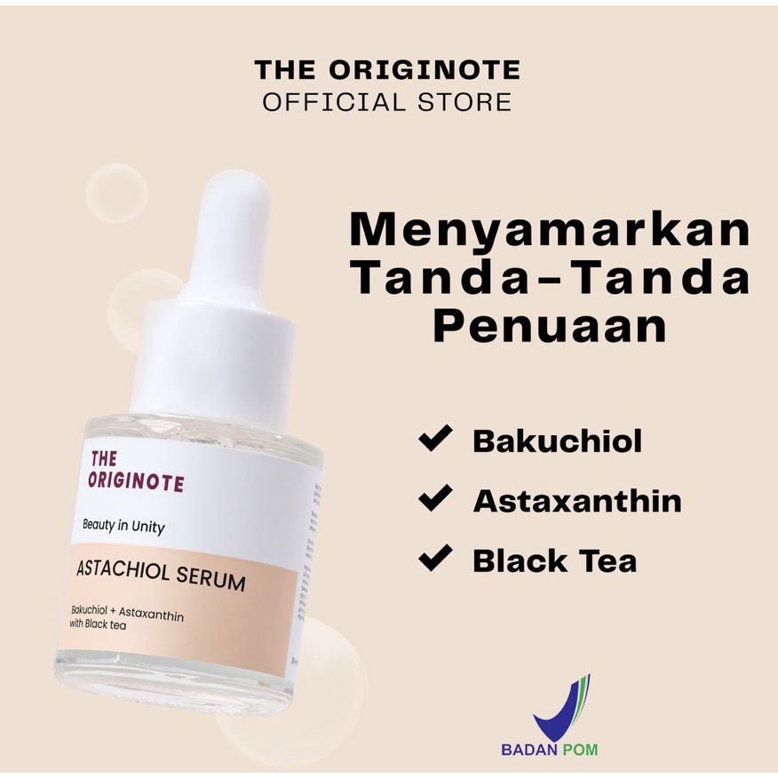 THE ORIGINOTE Astachiol Serum 20ml | Serum Anti Aging