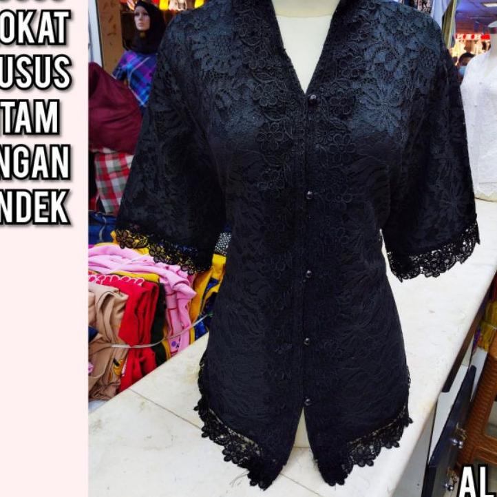 Paling Laris Atasan, Kebaya brokat,Elgana/brokat khusus putih/atasan brokat