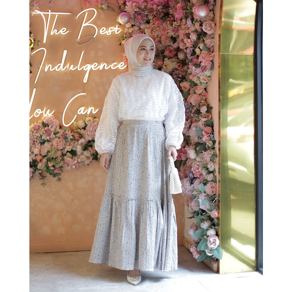 AYESHA SKIRT GREY - SIMPLYVEEWEE