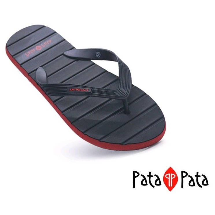 Pata-Pata Sandal Pria Umar Black