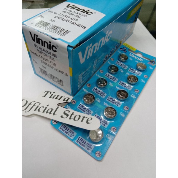 Vinnic 1130 Lr 54 L1131F Batre Jam Ag 10 1130 Baterai 1130 Original