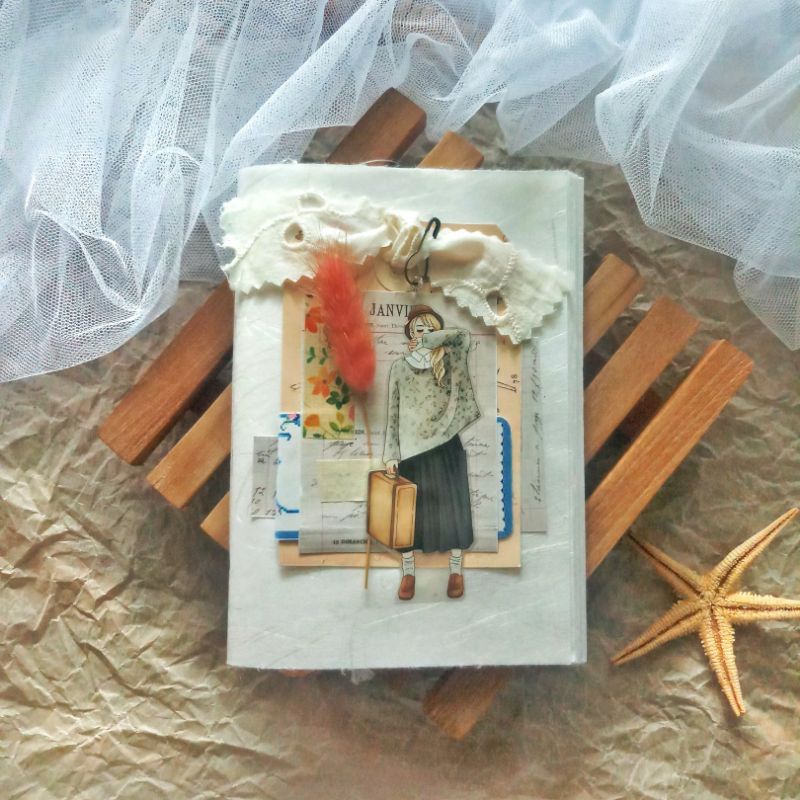 

Jurnal insert kertas handmade ukuran A6