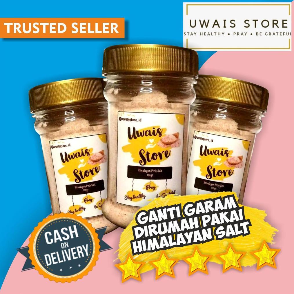 

[BAYAR DITEMPAT] HIMALAYAN PINK SALT HIMSALT GARAM PINK HIMALAYA 150 GRAM