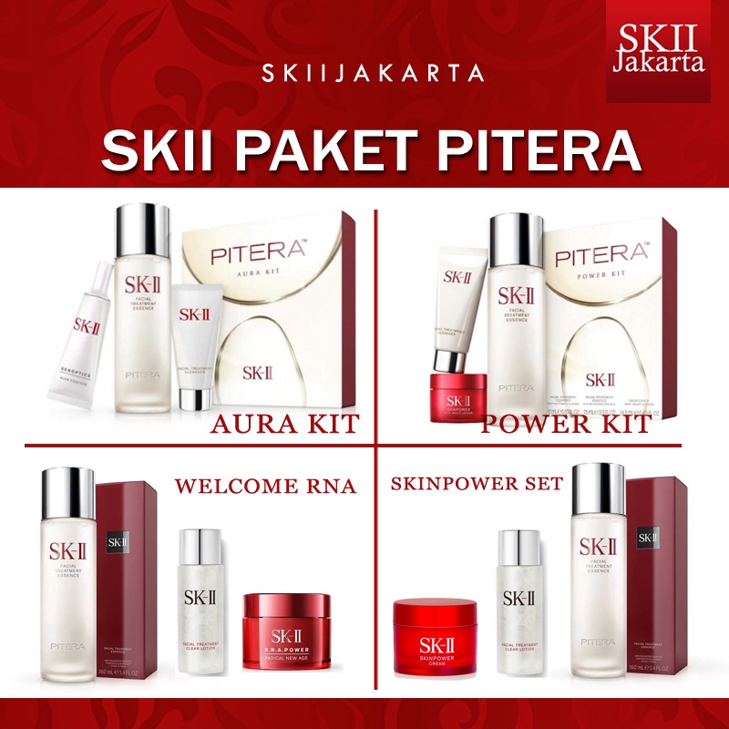 SK-II SK II SKII SK2 PAKET WELCOME RNA/ AURA KIT / POWER KIT / SKINPOWER SET