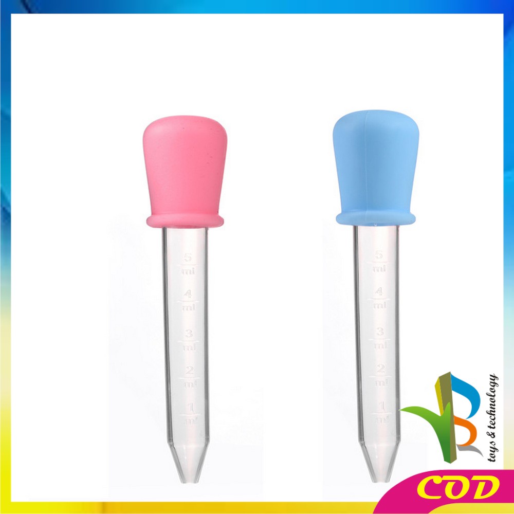 RB-C48 Pipet Tetes Bayi Ukuran 5ml / Baby Medicine Feeder Peralatan Bantu Minum Anak Bayi