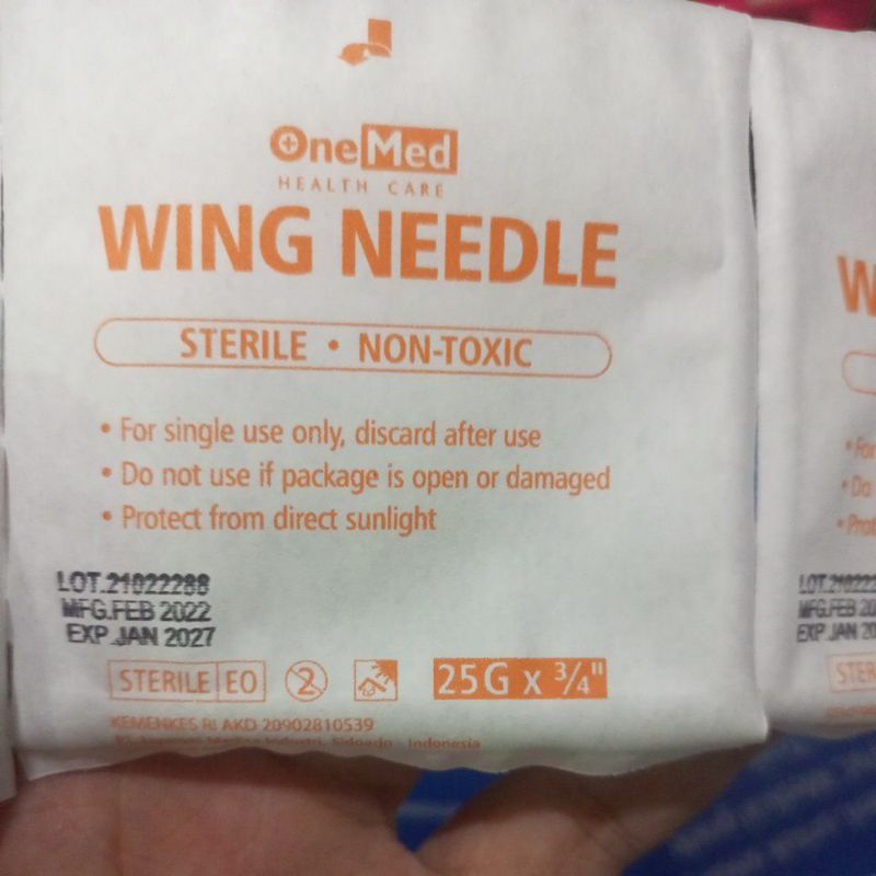 jarum nedle wing27G ,25G