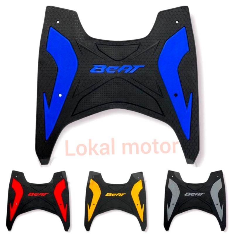 karpet alas pijakan kaki honda BEAT DELUXE BEAT STREET BEAT NEW 2020 2021 2022 ORIGINAL AHM