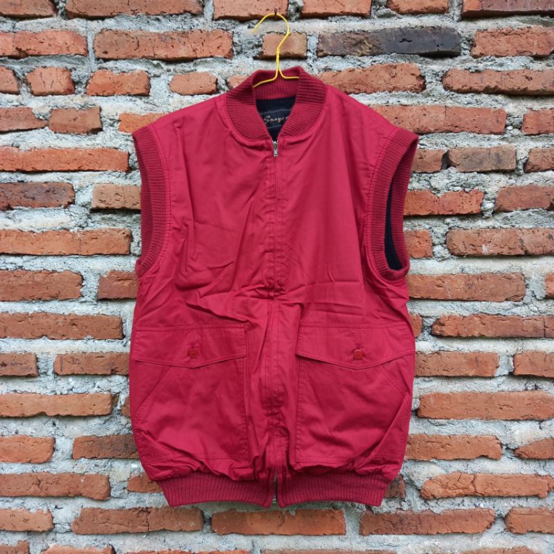 Rompi Pria Bekas Katun Daleman Polar