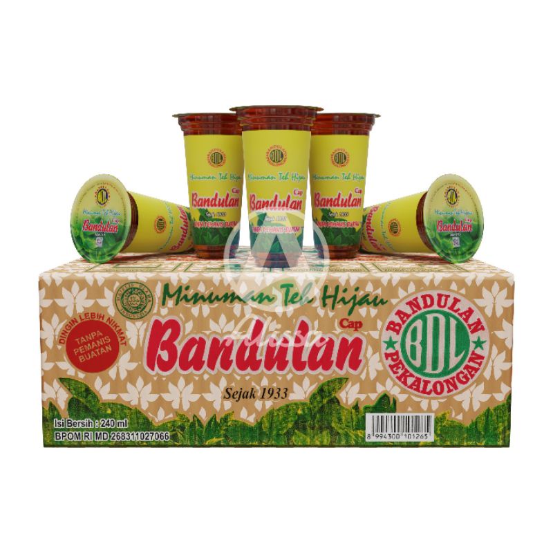 

Teh Bandulan Hijau Jumbo 240ml x 24Pcs