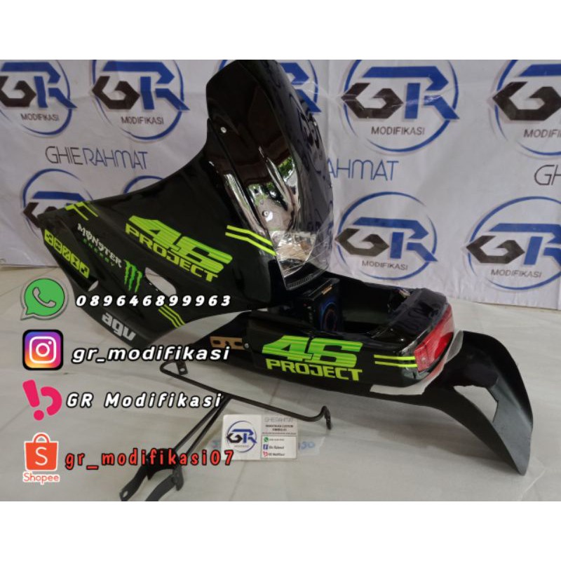 Fairing ssr ninja r lampu kristal/fairing kotak thailand/fairing kr150/fairing ssr bejita HMA