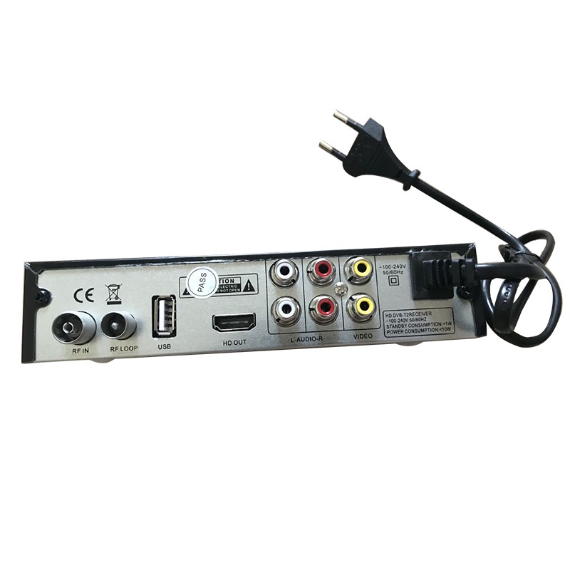 SET TOP BOX TV DIGITAL DVB-T2 RECEIVER WIFI STB Antena SUPER HD