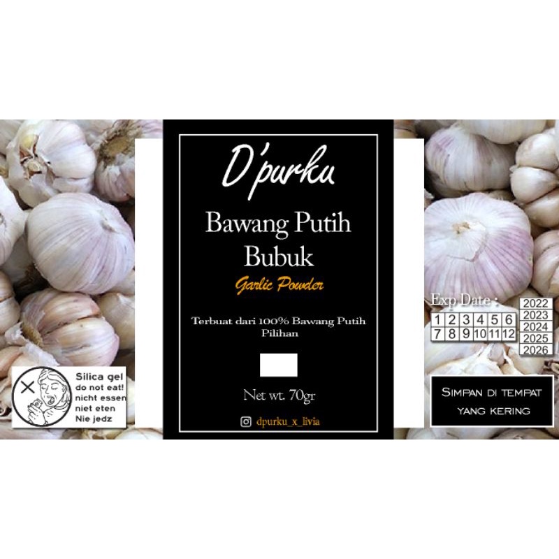 

bawang putih bubuk
