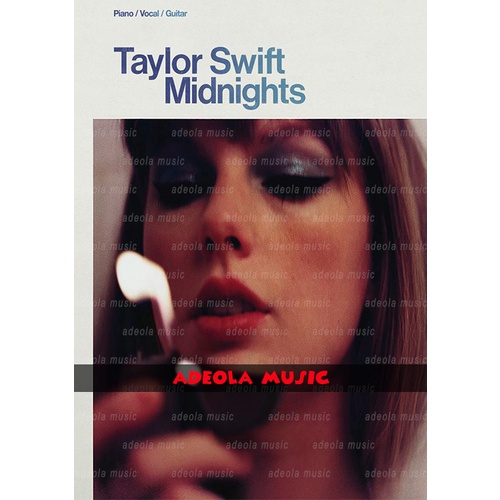 Buku Piano Artis Personal / (PPE-195) TAYLOR SWIFT - MIDNIGHTS