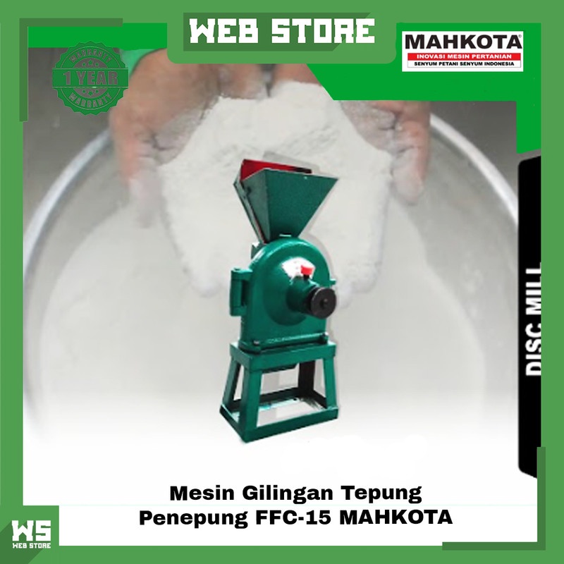 Jual Mesin Gilingan Tepung Beras Kopi Alat Penepung Ffc Mahkota Shopee Indonesia