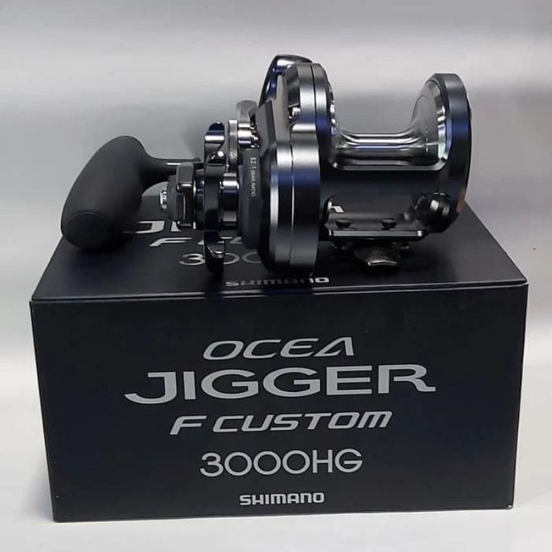 REEL SHIMANO OCEA JIGGER F CUSTOM 3000HG HANDLE KANAN BEST SELLER