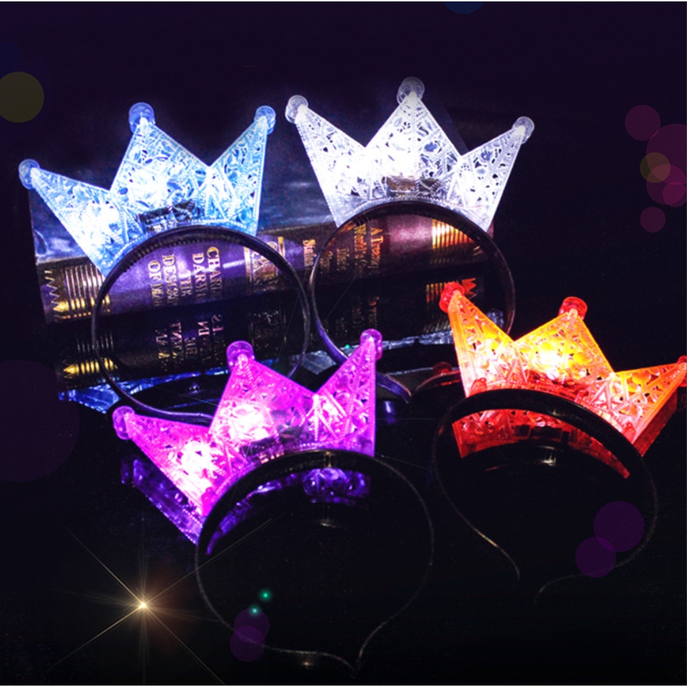 [TULALA SHOP]  Bando Pita LED / Bando lampu LED Bunny telinga kelinci party natal tahun baru, untuk Pesta Ulang Tahun Menyala