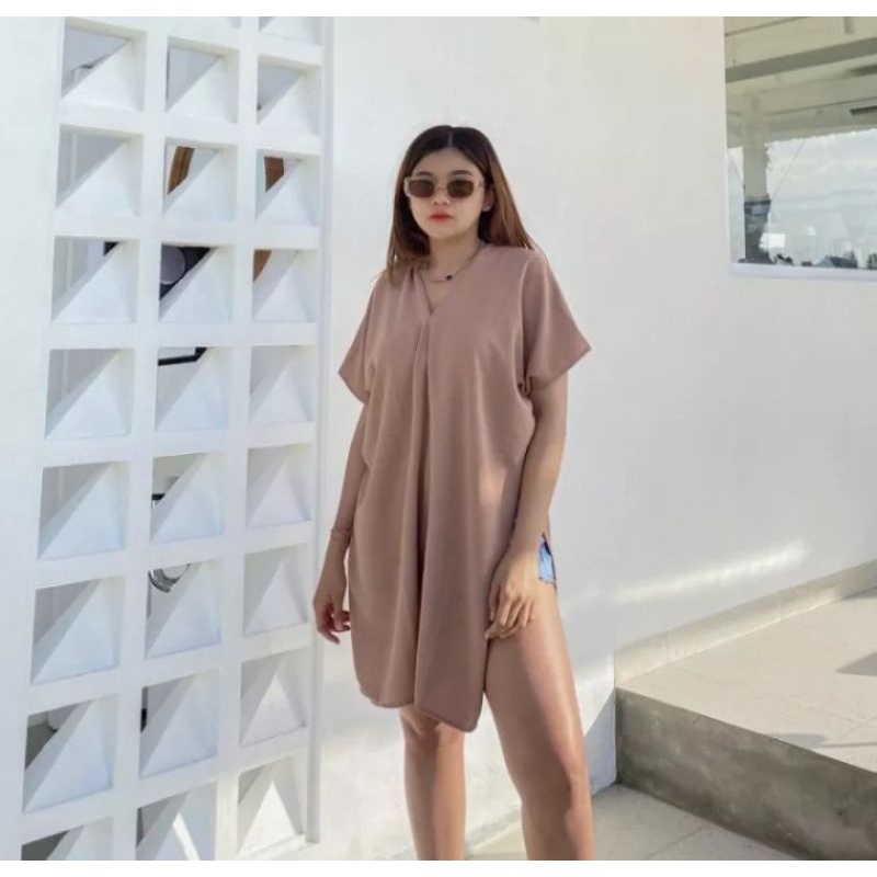 Tunik Nagita riziqndimasjeans Tunik terbaru