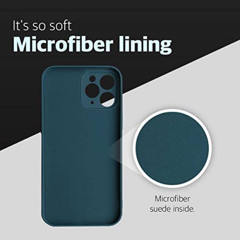 IPHONE Untuk Iphone11 12 13 14 Pro Max Plus Case Silikon Cair Persegi Ditingkatkan Perlindungan Kamera Yang Ditingkatkan Shockproof Anti Gores Case Dengan Microfiber Untuk iPhone14 iPhone13