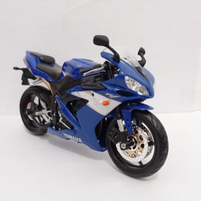 Diecast motor Yamaha YZF-R1 Maisto 1:12 miniatur motor sport murah