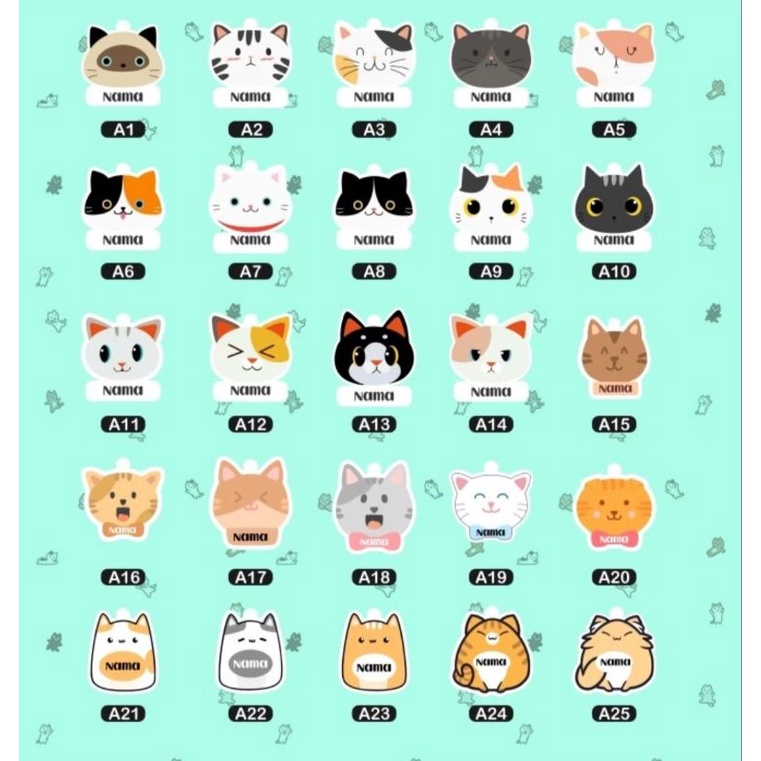 KALUNG KUCING DAN ANJING CUSTOM NAMA